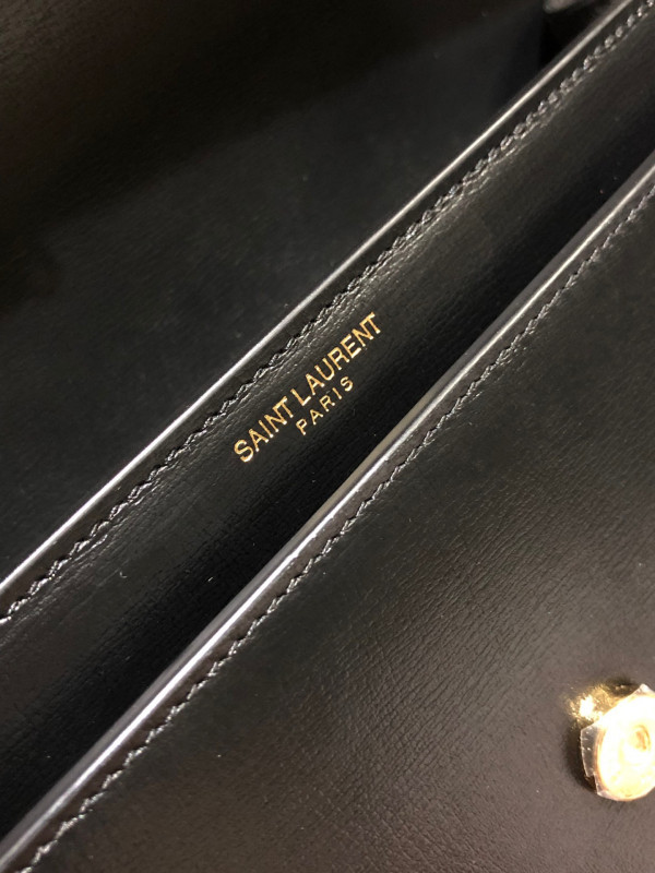 Y*L medium sunset satchel in smooth leather