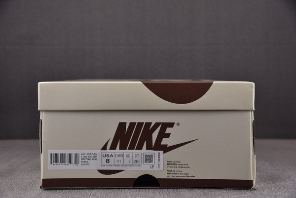 TRAVIS SCOTT X AIR JORDAN 1 LOW OG SHY PINK DM7866-600