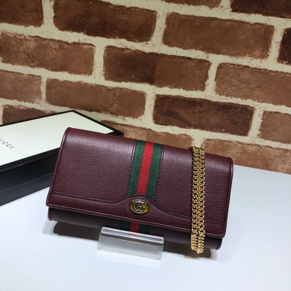 G*u*i ophidia gg chain wallet
