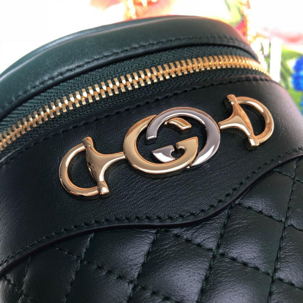 G*u*i quilted leather belt bag